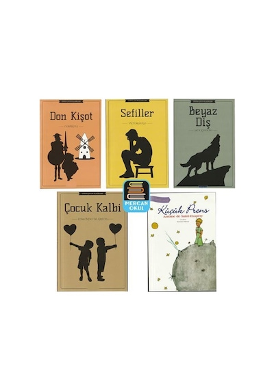 Klasik Eserler Okuma Dizisi-1 5 Kitap Set 5-6-7 Ve 8. Sınıfl...
