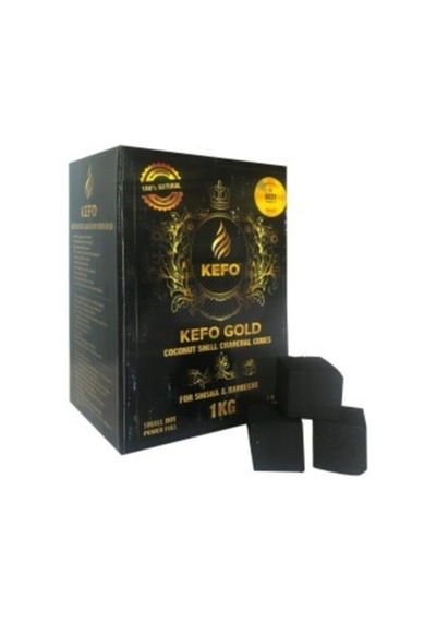 Günay Kefo Gold 1 Kg Hindistan Cevizi Kömürü Nargile Kömürü