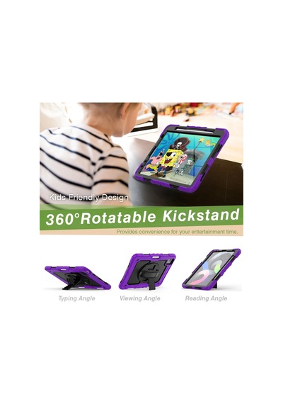 Newface İpad Uyumlu Pro 11 2020 Kılıf Pars Tablet Kapak Semeglbl - 84 - Mor
