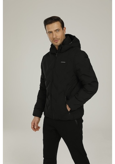 Lumberjack Sn17 Henry Coat Erkek Mont - Siyah