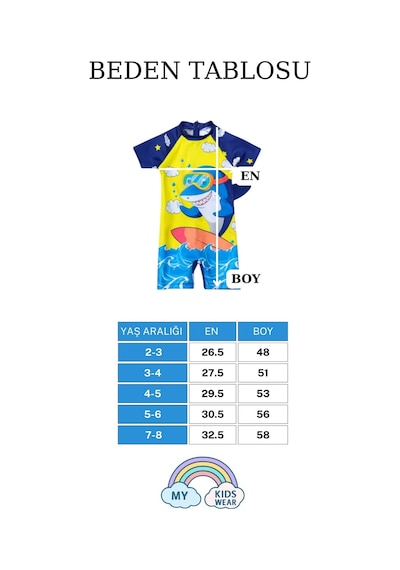 My Kids Wear Erkek Çocuk Deniz Kombini 3 Lü Set Mayo, Havlu Ve Bone 12585 Kırmızı - Sarı My Kids Wear Erkek Çocuk Deniz Kombini 3 Lü Set Mayo, Havlu Ve Bone 12585 Kırmızı - Sarı