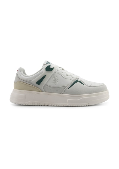 U.s. Polo Assn. Lean 5fx Beyaz Erkek Sneaker Beyaz-yesıl Beyaz - Yeşil U.s. Polo Assn. Lean 5fx Beyaz Erkek Sneaker Beyaz-yesıl Beyaz - Yeşil