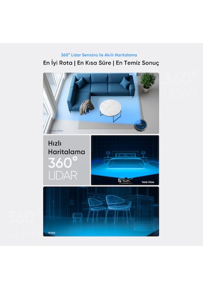Şımart Katya P Akıllı Robot Süpürge