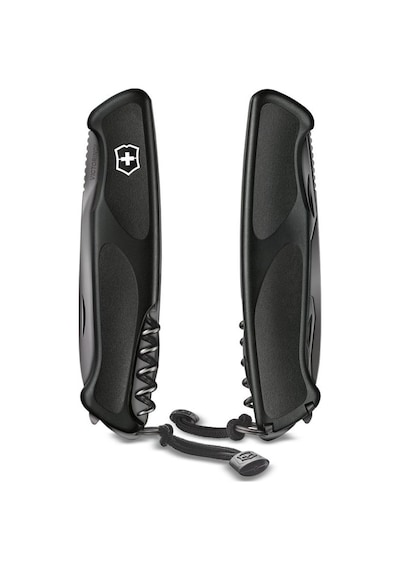 ​Victorinox 0.9563.C31p Ranger Grip 55 Onyx Siyah Kamp Çakı Siyah
