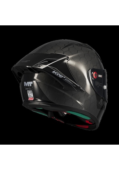 Mt Kask Ff103bplus Kre+ S Pure A1 Parlak Karbon + Siyah Vizör Carbon