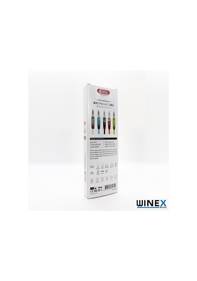 Winex Ax42 Gfz 3.5Mm Aux Kablo 1M Beyaz