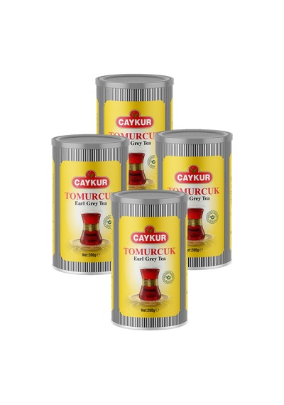 Tomurcuk Kokulu Earl Grey Dökme Çay 200 Gr. Dörtlü Paket