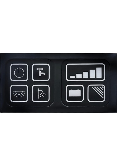 Haba 12-220v Çekme Karavan Kontrol Paneli