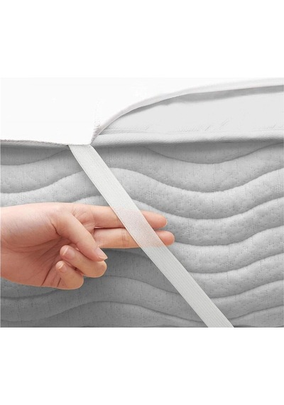 Microfiber Kumaş Yüzey Sıvı Su Geçirmez Köşe Lastikli Bebek Yatak Koruyucu Alezi Ebat: 70 140 Cm