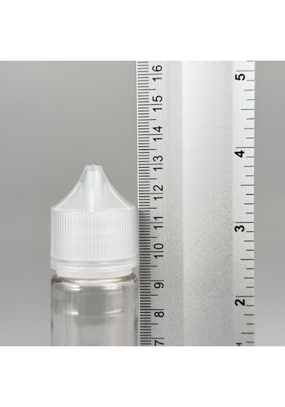 60 Ml Plastik Şeffaf Likit Şişesi , 60 Cc İğne Uçlu Damlalıklı Şişe X 3 Adet