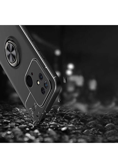 Xiaomi Redmi 10c Kılıf Zore Ravel Silikon Kapak Kırmızı