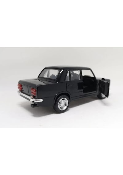 Oyuncak Metal Model Araba 1/36 Çek Bırak Siyah Hacı Murat 124