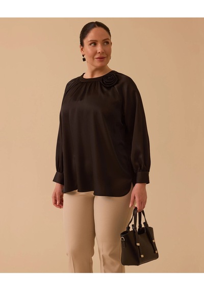 Gala-xi Kadın Bluz 10002611814004 Siyah