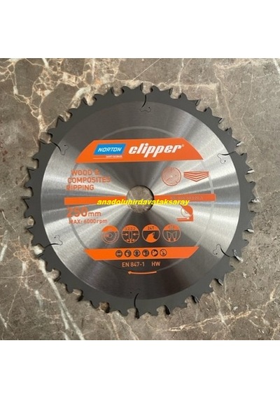 Norton Pro 250mm Sunta Mdf Kesici Alüminyum Profil Kesme Testeresi France