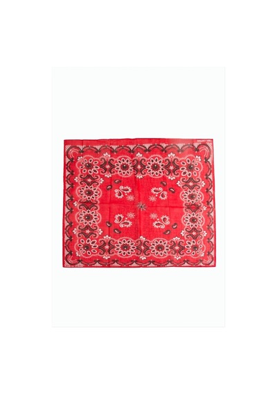 Çiçek Desenli Bandana 50 50 Çok Renkli