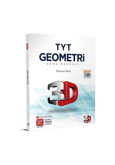 3D Yayınları Tyt Geometri Soru Bankası N11.7876