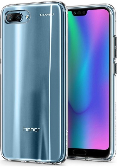Spigen Huawei Honor 10 İle Uyumlu Kılıf Liquid Crystal 4 Tarafı Koruma