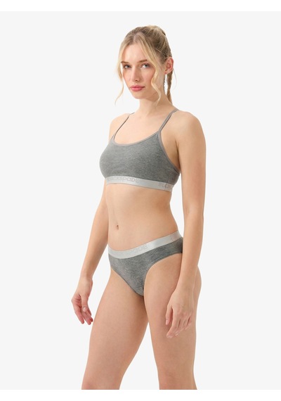 Kadın Spor Sütyen Silver 1631 - Gri Melanj Gri Melanj