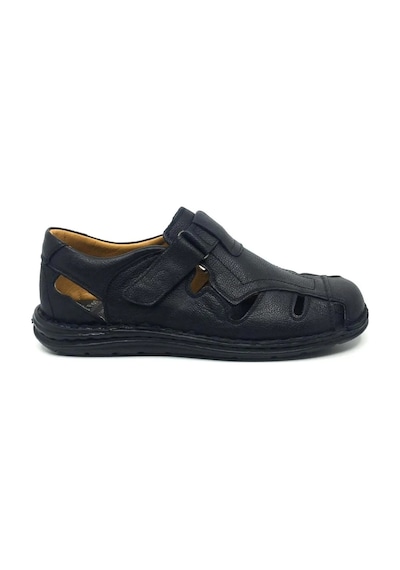 Luis Figo 3240 Ortopedik Hakiki Deri Comfort Taban Erkek Sandalet Ayakkabı Siyah Luis Figo 3240 Ortopedik Hakiki Deri Comfort Taban Erkek Sandalet Ayakkabı Siyah