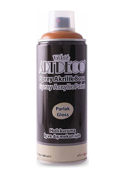 Artdeco Akrilik Sprey Boya 400 Ml Açık Kahve Y-400-630 Çok Renkli