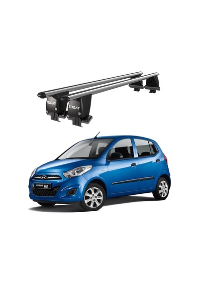 Royal Hyundai İ10 2007-2013 Uyumlu Gri Kilitli Ara Atkı Port Bagaj Tavan Barı