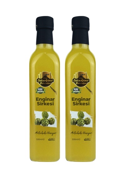 Enginar Sirkesi %100 Katkısız Doğal 2x500 Ml Özel Üretim