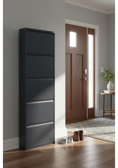 Tr Metal Ayakkabılık 5'li Model Antrasit, Lc08-msr50-5 Diğer