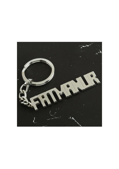 Fatmanur - 741 - - Novapazr - İsimli Anahtarlık- Çok Renkli