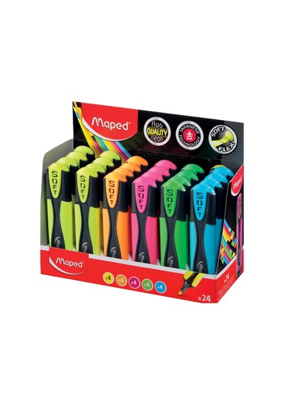 Maped Fosforlu Kalem Ultra Yumuşak Uç Karışık 746037 Çok Renkli