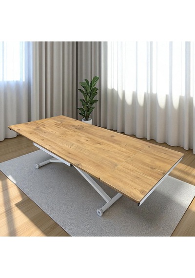 Yan Baştan Açılır Akıllı Masa Üst Tabla Mdf Yüksekliği Ayarlanabilir Pratik Atlantik - Çam Yan Baştan Açılır Akıllı Masa Üst Tabla Mdf Yüksekliği Ayarlanabilir Pratik Atlantik - Çam