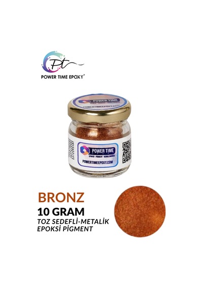 Sedefli Metalik Toz Pigment Boya / Bronz / Epoksi Için