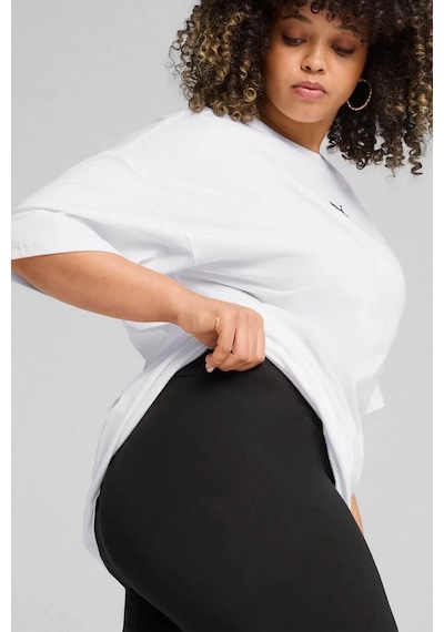 Puma Ess No. 1 Logo 3/4 Leggings Siyah Kadın Tayt 682430-01 Siyah
