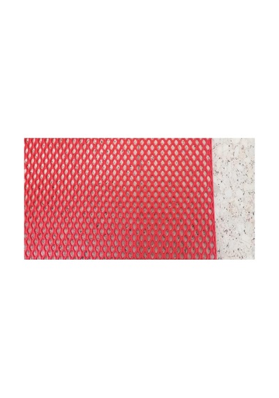 Pvc Paspas 90 X 150 Cm Kırmızı Banyo Kaymaz Yer Zemin Matı S-mat Zincir Desen Diğer