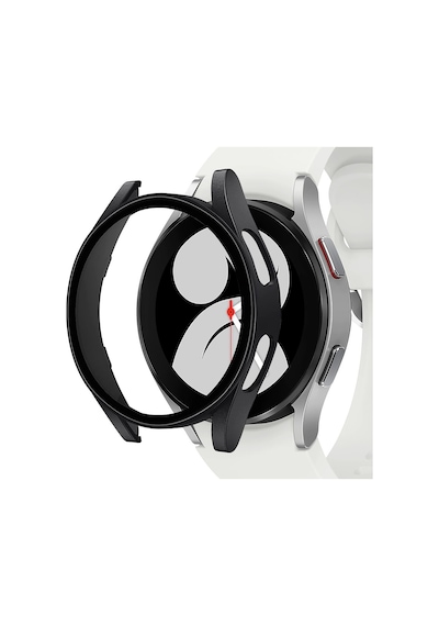 Samsung Galaxy Uyumlu Watch 4 Seri 44Mm Ekran Ve Kasa Koruyucu Sert Pc