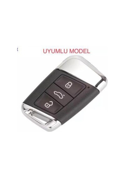 Gma Keys Passat B8 Ve Super B Siyah Renk Silikon Anahtar Koruma Kılıfı