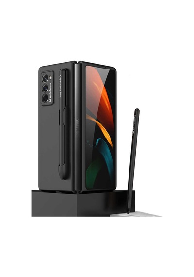 Samsung Uyumlu Galaxy Z Fold 2 Kılıf Zore Espen Kılıf Rose Gold