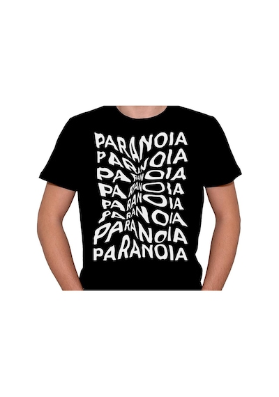 Paranoia Paranoyak Psikiyatri Psikopat Psycho Tişört Unisex T-shirt 001