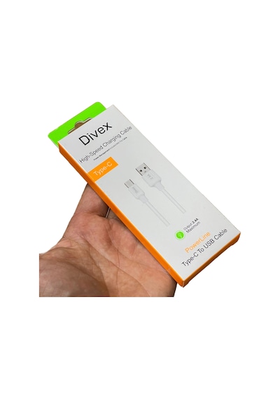 Divex 2.4a Type-c Hızlı Şarj Ve Data Kablosu 1m Dc-102