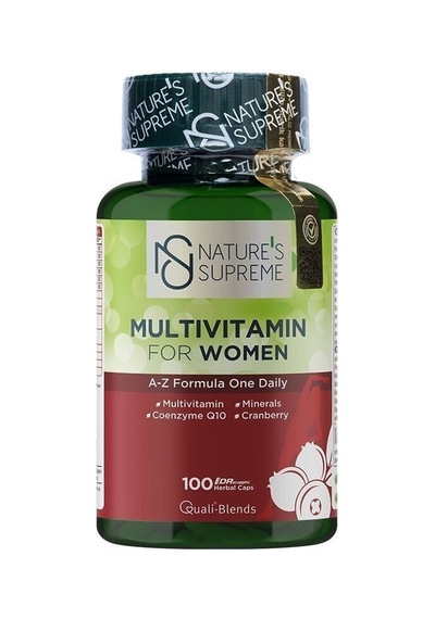 Natures Supreme Multivitamin For Women 100 Kapsül Aromasiz