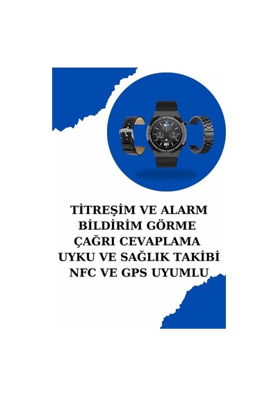Kablosuz Bluetooth Bağlantılı Kulaklık Ve Dokunmatik Ekran Akıllı Saat Arama Cevaplama