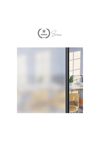 2 Metre X 60 Cm Uv Engelleyici Buzlu Cam Filmi İç Göstermeyen Güneş Engelleyen Yapışkan Banyo Ofis Diğer