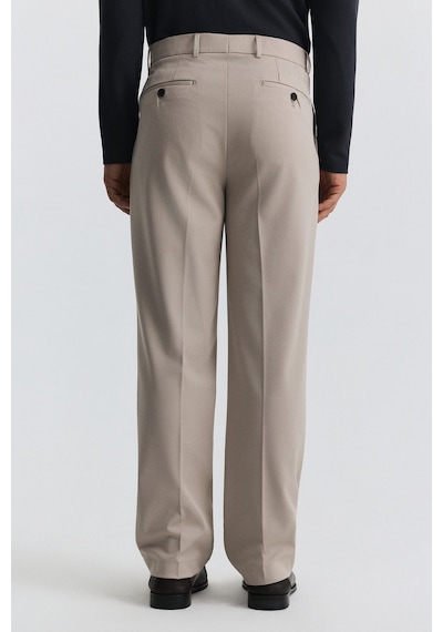 Antioch Regular Fit Pileli Pantolon Bej