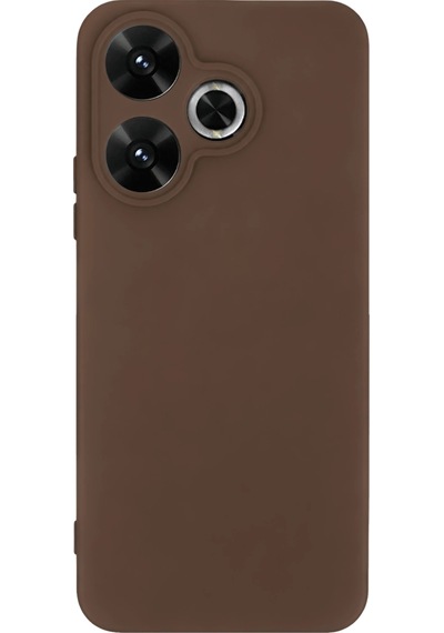 Xiaomi Redmi 13 4g Kılıf First Silikon - Kahverengi