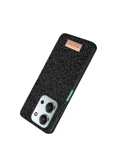 Onegif - 766 - Xiaomi Redmi 15c 4g Bright Simli Kapak - Edntrend - - Siyah Sıyah