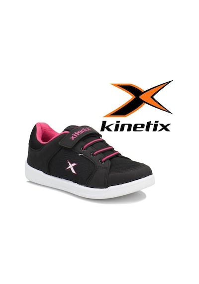 Kinetix Lenko Siyah Fuşya Kız Çocuk Spor Ayakkabı Siyah