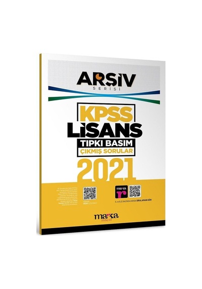 Marka Kpss 2021 Sınavı Lisans Genel Yetenek Genel Kültür Çıkmış Sorular Tıpkı Basım Çözümlü Arşiv Serisi Marka Yayınları