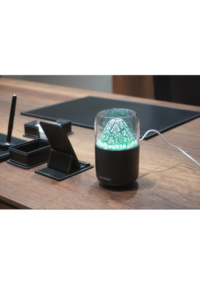 Bs-h2 Volkanik Buharlı Ultrasonic Led Işıklı Aroma Difüzörü Hava Nemlendirici