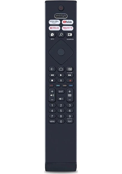 Philips 65pml9308/12 İle Uyumlu Android Tv Kumandas-mikrofonsuz