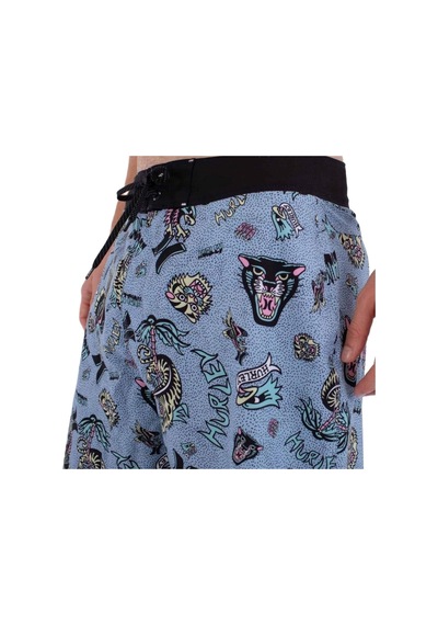Hurley Hurley Phantom Art 18 Erkek Mavi Astarsız Boardshort 2241
