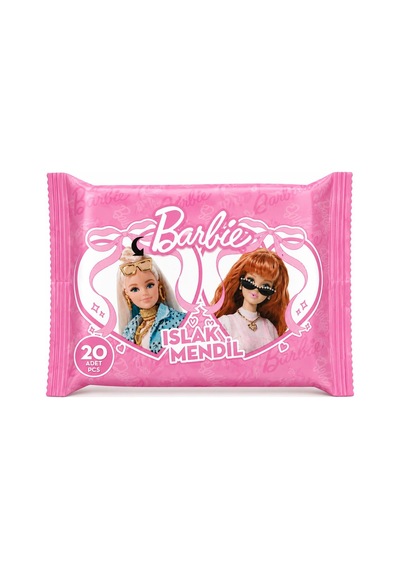 Barbie 20'li Mini Islak Mendil Tekli